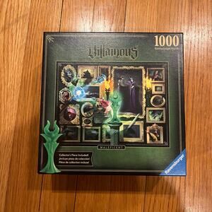 Ravensburger Disney Villainous Maleficent Jigsaw Puzzle Green 1000 Piece